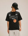 Playera Manga Corta Blanca,NEGRO